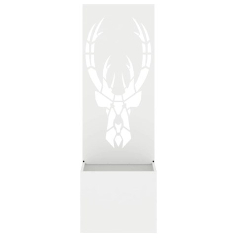 EKRAN ZAPEWNIAJĄCY PRYWATNOŚĆ W OGRODZIE BIAŁY 50X140CM