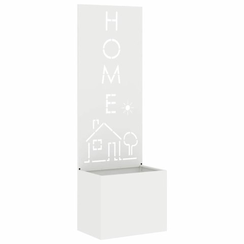 EKRAN ZAPEWNIAJĄCY PRYWATNOŚĆ W OGRODZIE BIAŁY 50X140CM