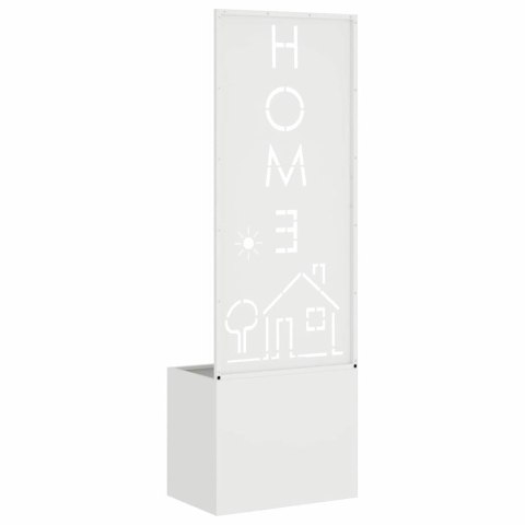 EKRAN ZAPEWNIAJĄCY PRYWATNOŚĆ W OGRODZIE BIAŁY 50X140CM