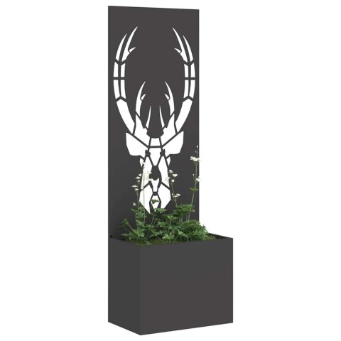 EKRAN ZAPEWNIAJĄCY PRYWATNOŚĆ W OGRODZIE CZARNY 50X140CM