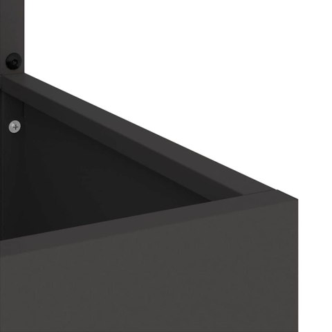 EKRAN ZAPEWNIAJĄCY PRYWATNOŚĆ W OGRODZIE CZARNY 50X140CM