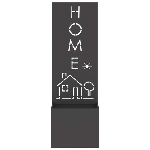 EKRAN ZAPEWNIAJĄCY PRYWATNOŚĆ W OGRODZIE CZARNY 50X140CM