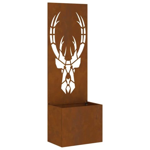 EKRAN ZAPEWNIAJĄCY PRYWATNOŚĆ W OGRODZIE RDZAWY 50X140CM