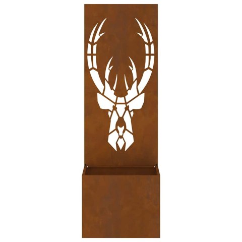 EKRAN ZAPEWNIAJĄCY PRYWATNOŚĆ W OGRODZIE RDZAWY 50X140CM