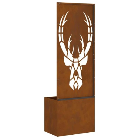 EKRAN ZAPEWNIAJĄCY PRYWATNOŚĆ W OGRODZIE RDZAWY 50X140CM