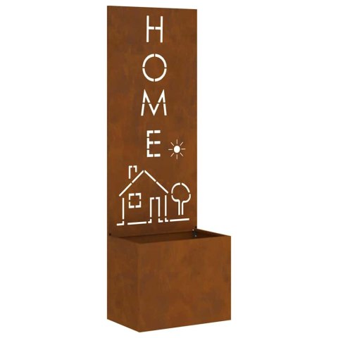 EKRAN ZAPEWNIAJĄCY PRYWATNOŚĆ W OGRODZIE RDZAWY 50X140CM