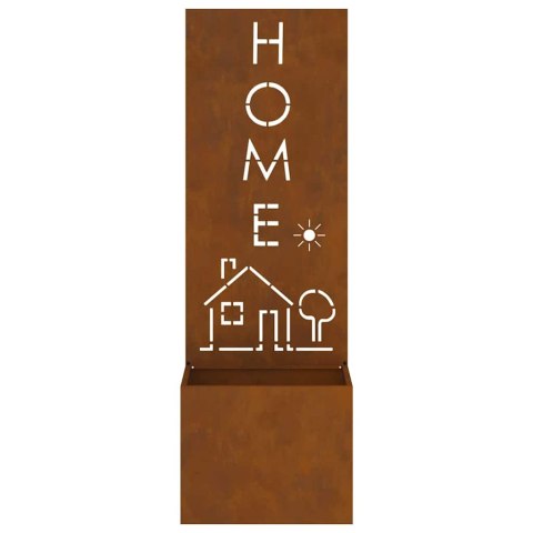 EKRAN ZAPEWNIAJĄCY PRYWATNOŚĆ W OGRODZIE RDZAWY 50X140CM