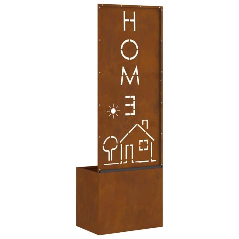 EKRAN ZAPEWNIAJĄCY PRYWATNOŚĆ W OGRODZIE RDZAWY 50X140CM