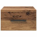 SZAFKA NOCNA MONTOWANA NA ŚCIANIE STARE DREWNO 35X35X20CM