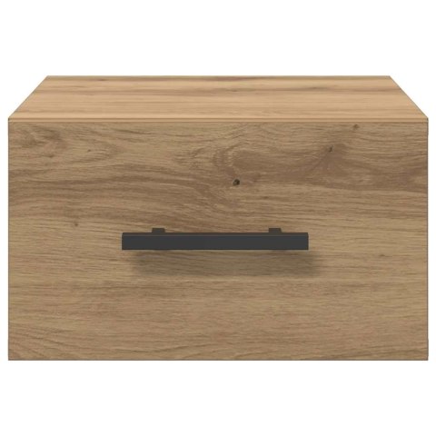 SZAFKA NOCNA MONTOWANA NA ŚCIANIE DĄB ARTISAN 35X35X20CM