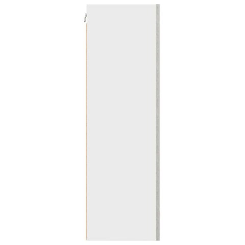 SZAFKA WISZĄCA RIGA BETONOWA SZAROŚĆ I BIEL 50X31X100CM