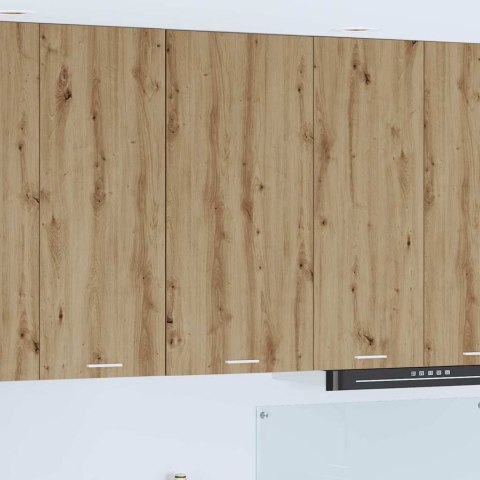 SZAFKA WISZĄCA RIGA DĄB RZEMIEŚLNICZY I BIAŁY 50X31X100CM