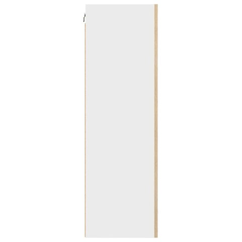 SZAFKA WISZĄCA RIGA DĄB RZEMIEŚLNICZY I BIAŁY 50X31X100CM