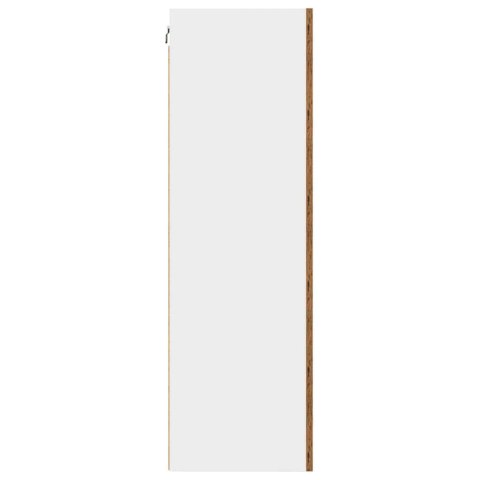 SZAFKA WISZĄCA RIGA STARE DREWNO I BIAŁY 50X31X100CM