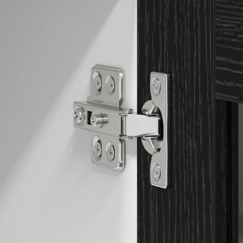 SZAFKA WISZĄCA Z PÓŁKĄ RIGA CZARNY DĄB 80X31X80CM