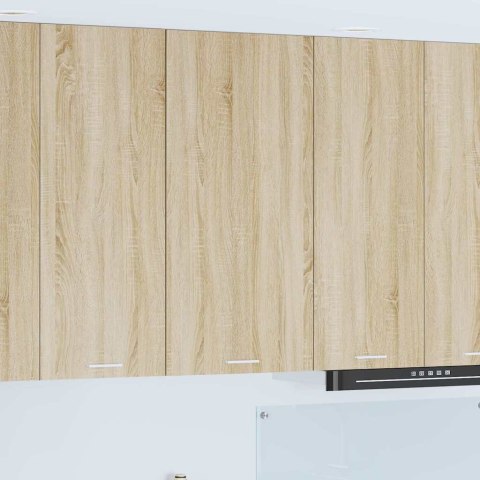 SZAFKA WISZĄCA Z PÓŁKĄ RIGA DĄB SONOMA I BIAŁY 50X31X100CM