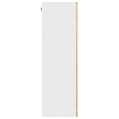 SZAFKA WISZĄCA Z PÓŁKĄ RIGA DĄB SONOMA I BIAŁY 50X31X100CM