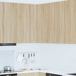 SZAFKA WISZĄCA Z PÓŁKĄ RIGA DĄB SONOMA I BIAŁY 57X57X100CM