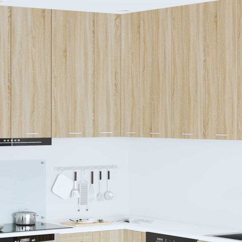 SZAFKA WISZĄCA Z PÓŁKĄ RIGA DĄB SONOMA I BIAŁY 57X57X100CM