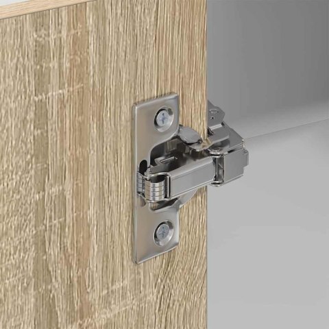 SZAFKA WISZĄCA Z PÓŁKĄ RIGA DĄB SONOMA I BIAŁY 57X57X100CM