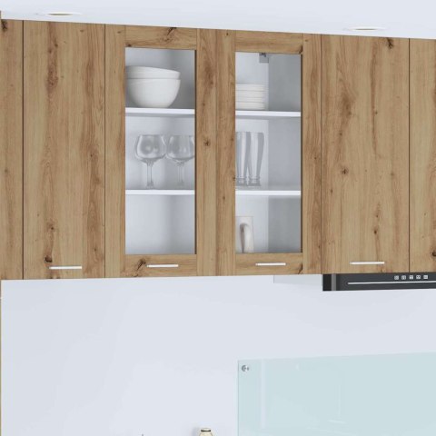 SZAFKA WISZĄCA Z PÓŁKĄ RIGA DĄB RZEMIEŚLNICZY 80X31X80CM