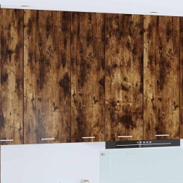 VidaXL Szafka wisząca z półką Riga Dąb wędzony 30 x 31 x 100 cm