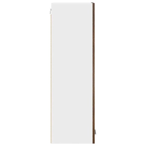 VidaXL Szafka wisząca z półką Riga Dąb wędzony 30 x 31 x 100 cm