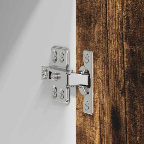 VidaXL Szafka wisząca z półką Riga Dąb wędzony 80 x 31 x 100 cm