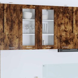 VidaXL Szafka wisząca z półką Riga Dąb wędzony 80 x 31 x 80 cm