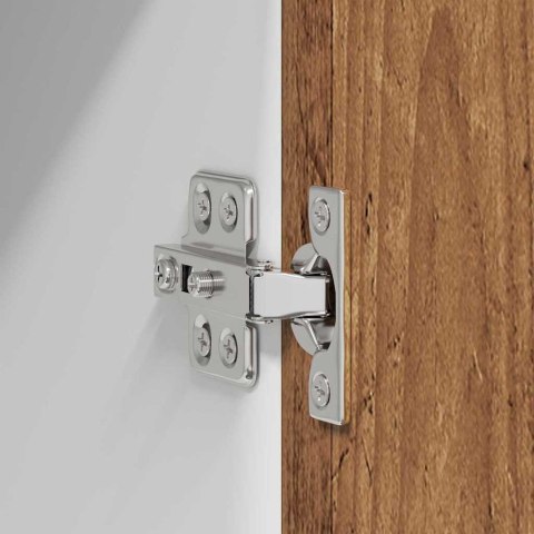 SZAFKA WISZĄCA Z PÓŁKĄ RIGA STARE DREWNO 80X31X100CM