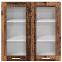 SZAFKA WISZĄCA Z PÓŁKĄ RIGA STARE DREWNO 80X31X80CM