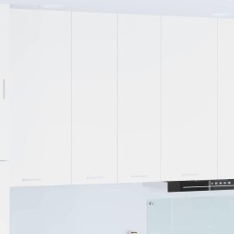 SZAFKA WISZĄCA Z PÓŁKĄ Z DRZWIAMI RIGA BIAŁY 60X31X100CM