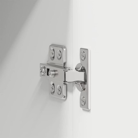 SZAFKA WISZĄCA Z PÓŁKĄ Z DRZWIAMI RIGA BIAŁY 60X31X100CM