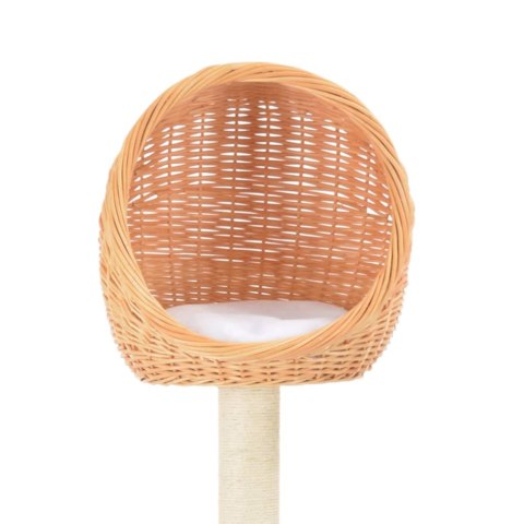 DRAPAK DLA KOTA ZE SŁUPKIEM SIZALOWYM NATURALNY WIKLINA