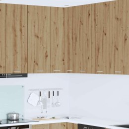 SZAFKA WISZĄCA RIGA DĄB RZEMIEŚLNICZY I BIAŁY 57X57X100CM