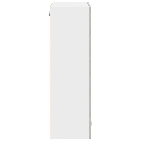 SZAFKA WISZĄCA Z PÓŁKĄ RIGA BETONOWY SZARY 40X31X100CM