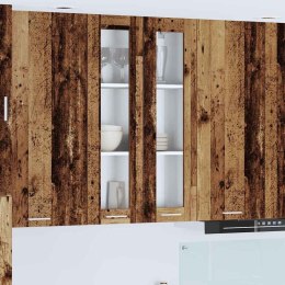 SZAFKA WISZĄCA Z PÓŁKĄ RIGA STARE DREWNO 60X31X100CM