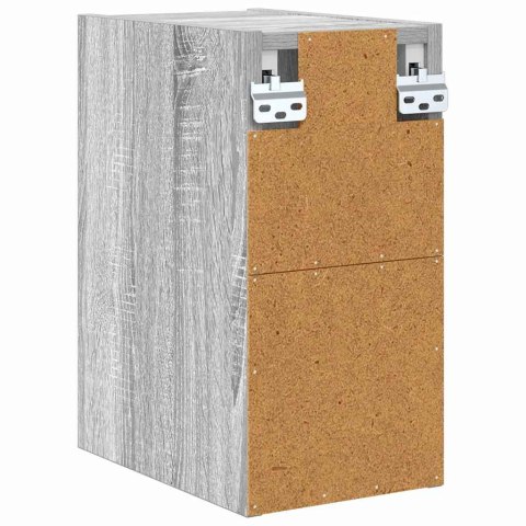 VidaXL Szafka wisząca z półką Riga Szary Sonoma 20 x 29,5 x 40 cm