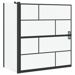 VidaXL Ścianka prysznicowa do kąpieli 116 x 67 x 129.5 cm