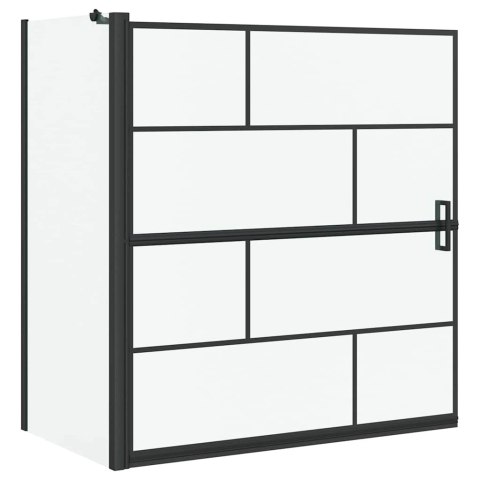 VidaXL Ścianka prysznicowa do kąpieli 116 x 67 x 129.5 cm