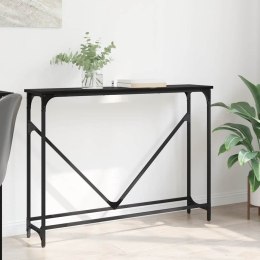 KONSOLA CZARNY DĄB 102X22.5X75CM