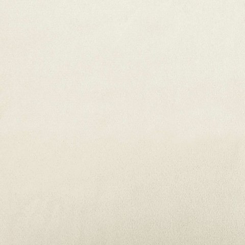 OBROTOWE KRZESŁA STOŁOWE 4 SZT. KREMOWE OBITE AKSAMITEM