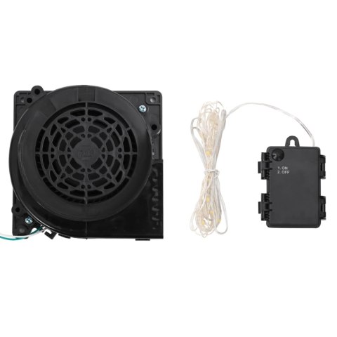 DMUCHANA OZDOBA ŚWIĄTECZNA - MIKOŁAJ I RENIFERY Z LED 130CM