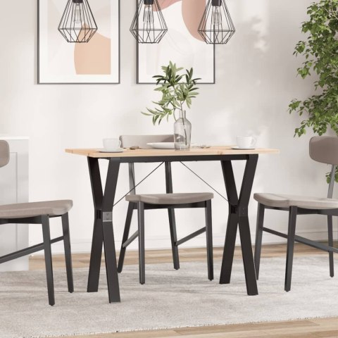 STÓŁ JADALNIANY Z NOGAMI W KSZTAŁCIE LITERY Y 100X50X75CM