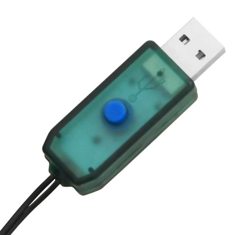 SZTUCZNA CHOINKA Z 45 LAMPKAMI LED 90CM