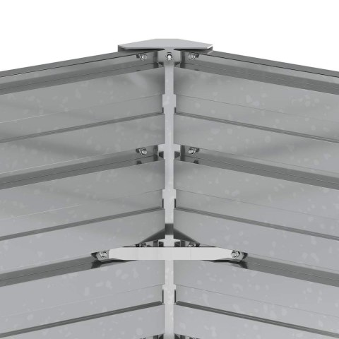 DONICA DO PODWYŻSZONEJ RABATY 129X45CM STAL GALWANIZOWANA