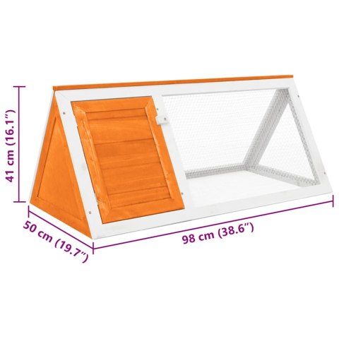 KLATKA DLA KRÓLIKÓW DREWNIANA