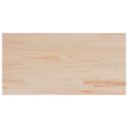 BLAT DO STOŁU 100X50X1,7CM PROSTOKĄTNY LITE DREWNO SOSNOWE