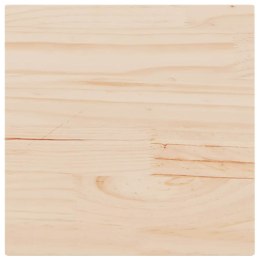 BLAT DO STOŁU 50X50X1,7CM KWADRATOWY LITE DREWNO SOSNOWE