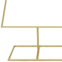 METALOWA CHOINKA ŚWIĄTECZNA Z PODSTAWĄ ZŁOTY 150CM